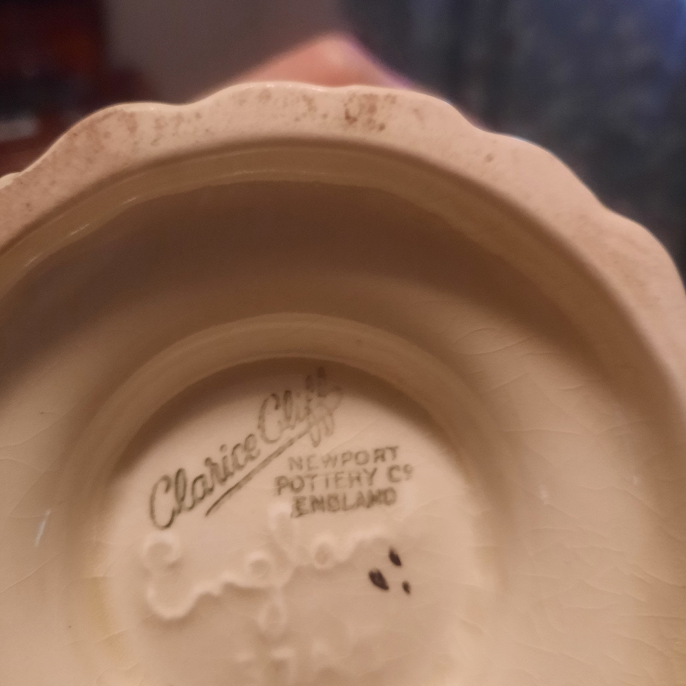 Cream Ceramic Art Piece